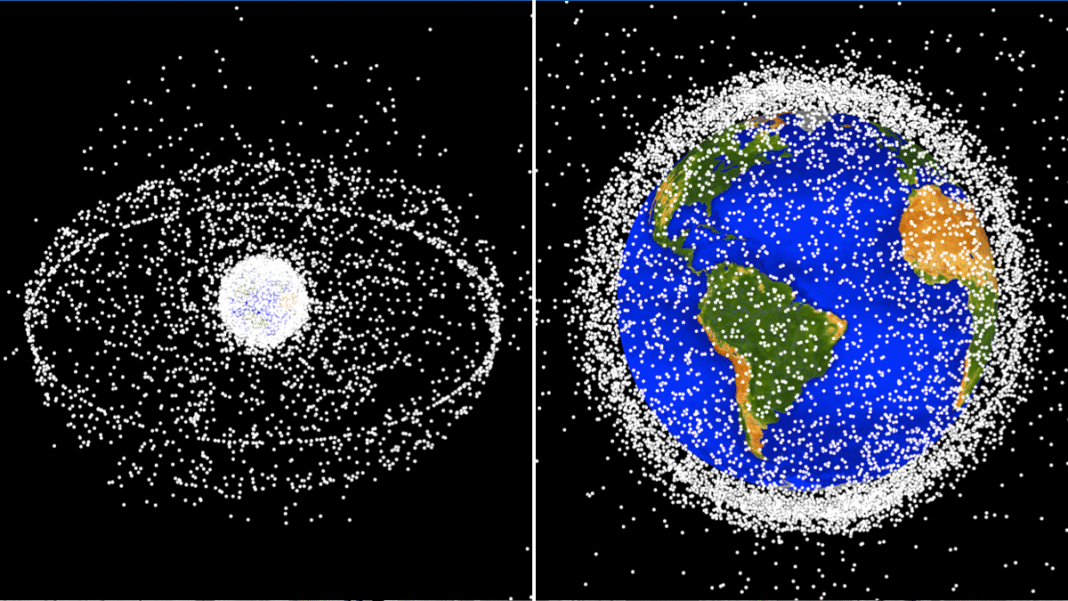 يَعرف الفضاء الخارجي للأرض احتشادا بالآلاف من النفايات الفضائية - الصورة: Flikcr | NASA APPEL Knowledge Services | CC BY-NC 2.0