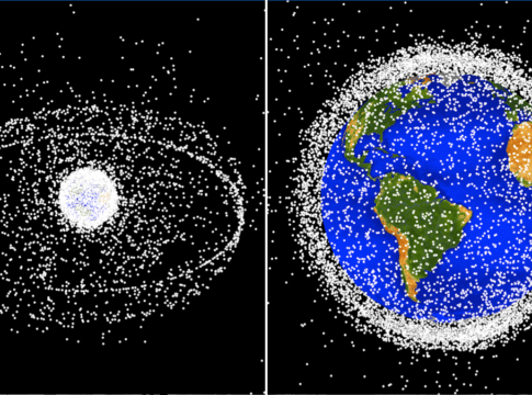 هل تخيلت يوما أن بالفضاء نفايات؟